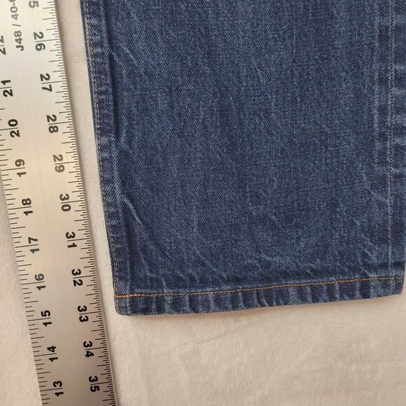 A.P.C. New Standard Classique Selvedge Men's Blue Denim Jeans Size 36x33 - Picture 7 of 10